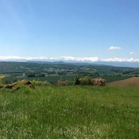 Mountoussin - Ferme De Charme Vue Pyrenees Avec Piscine