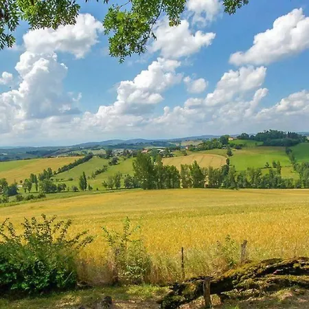Mountoussin - Ferme De Charme Vue Pyrenees Avec Piscine Montoussin